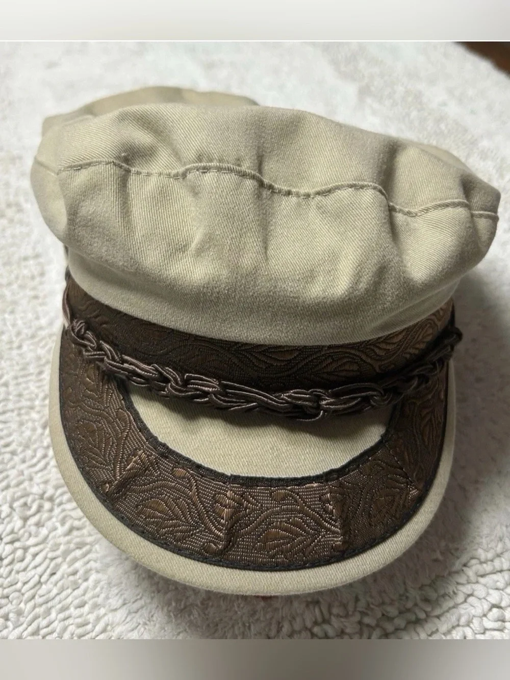 Greek Fisherman's Style Cotton Cap